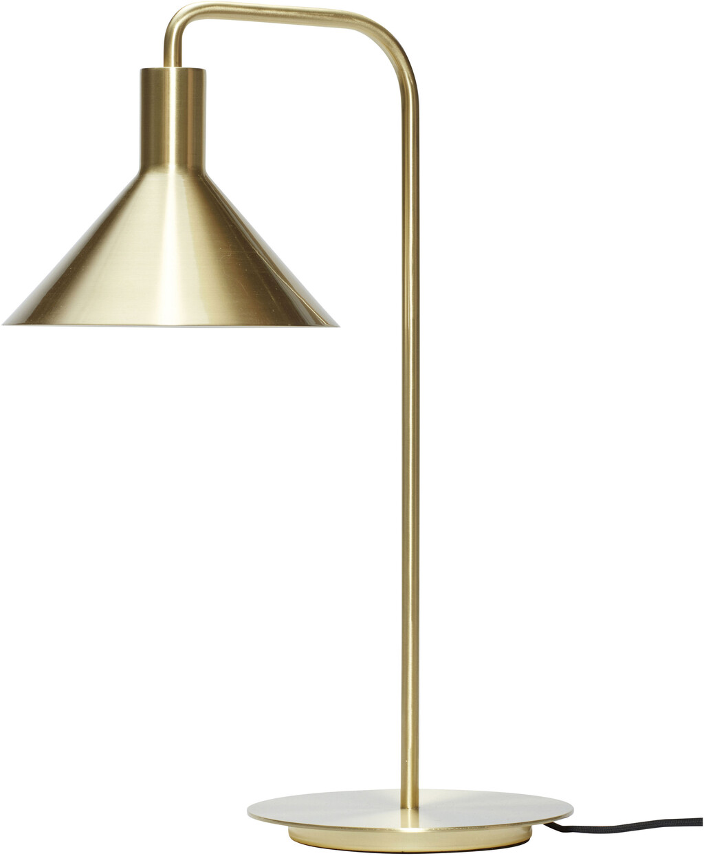 Image of Hübsch Solo Bordlampe H50 cm, Messing