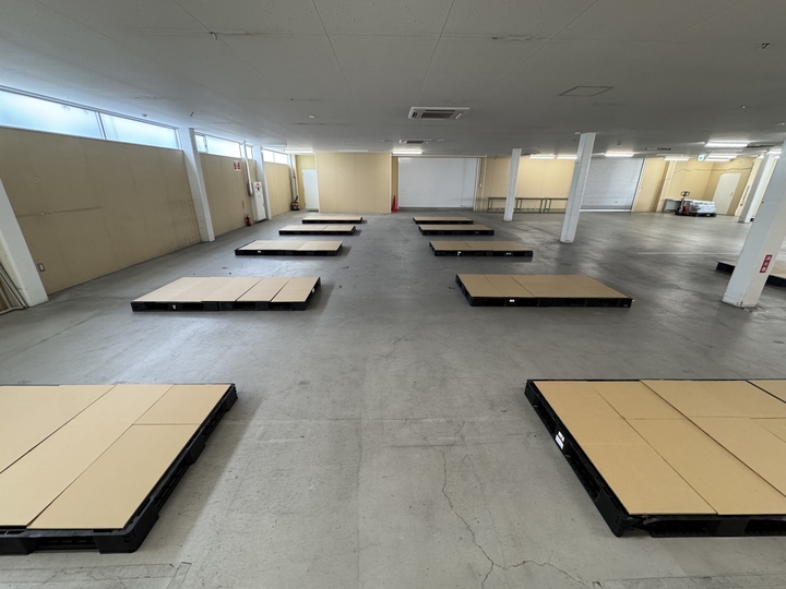 フリーマーケット会場