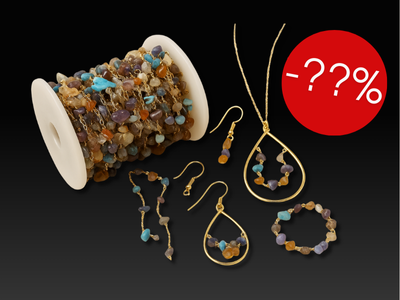 Ланцюжки і шнурки для декупажу, браслети →