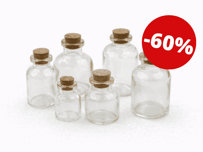 Скляні пляшечки →