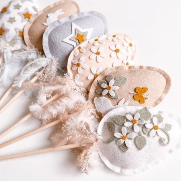 Вироби з фетру Великодні