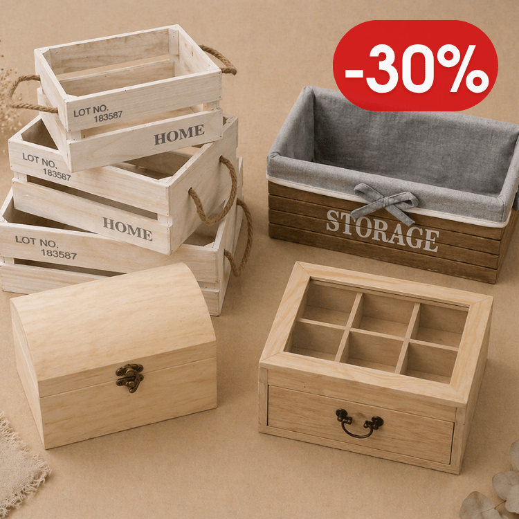 Шкатулки, комоди, ключниці для декупажу до -30%