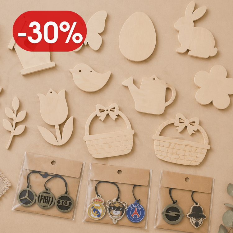 Дерев'яні заготовки з фанери до -30%