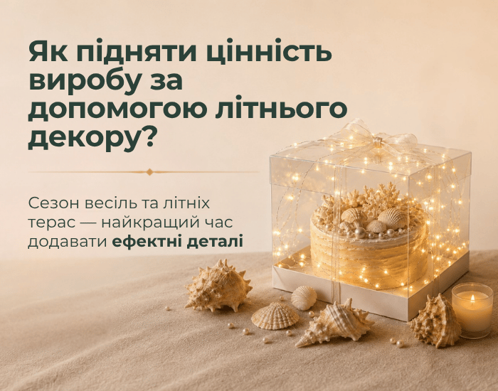 Літній декор, який робить ваш виріб дорожчим 🌟
