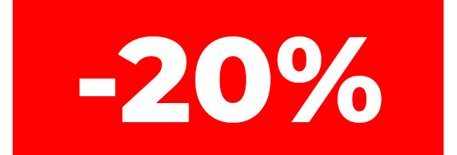 20% Rabatt