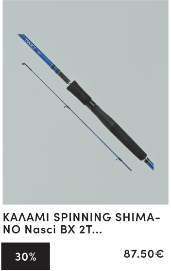 ΚΑΛΑΜΙ SPINNING SHIMANO Nasci BX 2T 2.40m 7-28gr