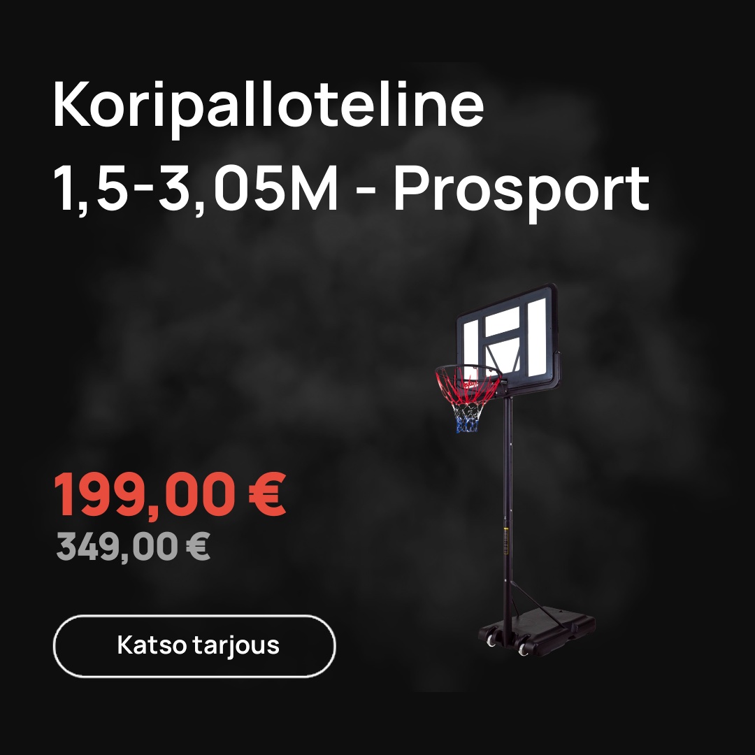 Koripalloteline 1,5-3,05m - ProSport (Tuotekuva)