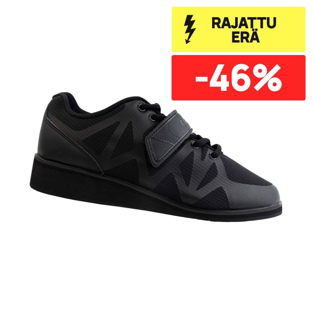 Core painonnostokengät, musta