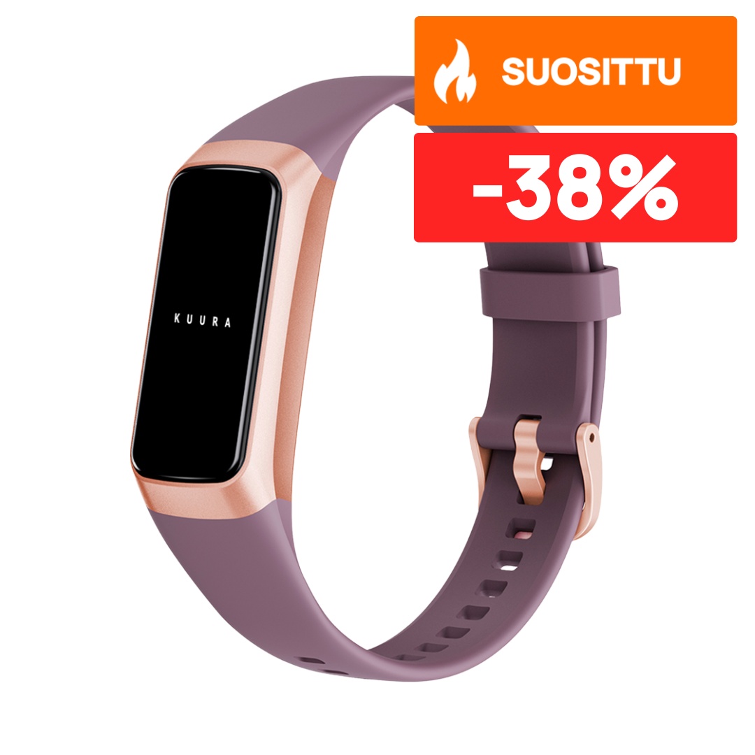 Kuura Aktiivisuusranneke A3 V2, Punainen