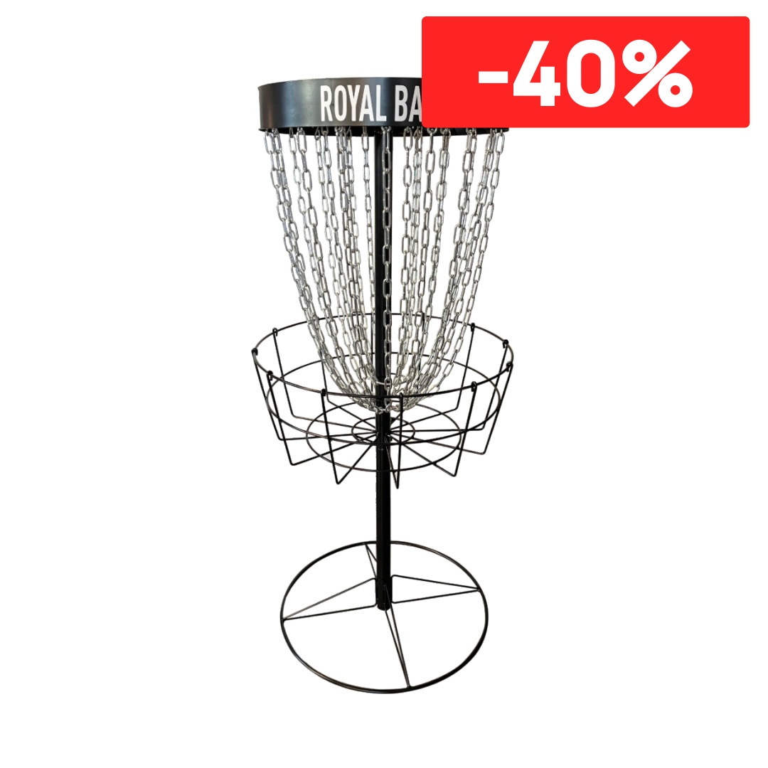 Viking Discs Royal Basket frisbeegolfkori, Black edition