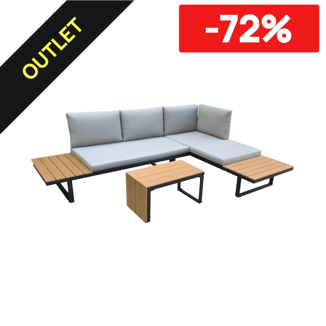 Lykke Ulkosohvaryhmä Sundsvall, musta