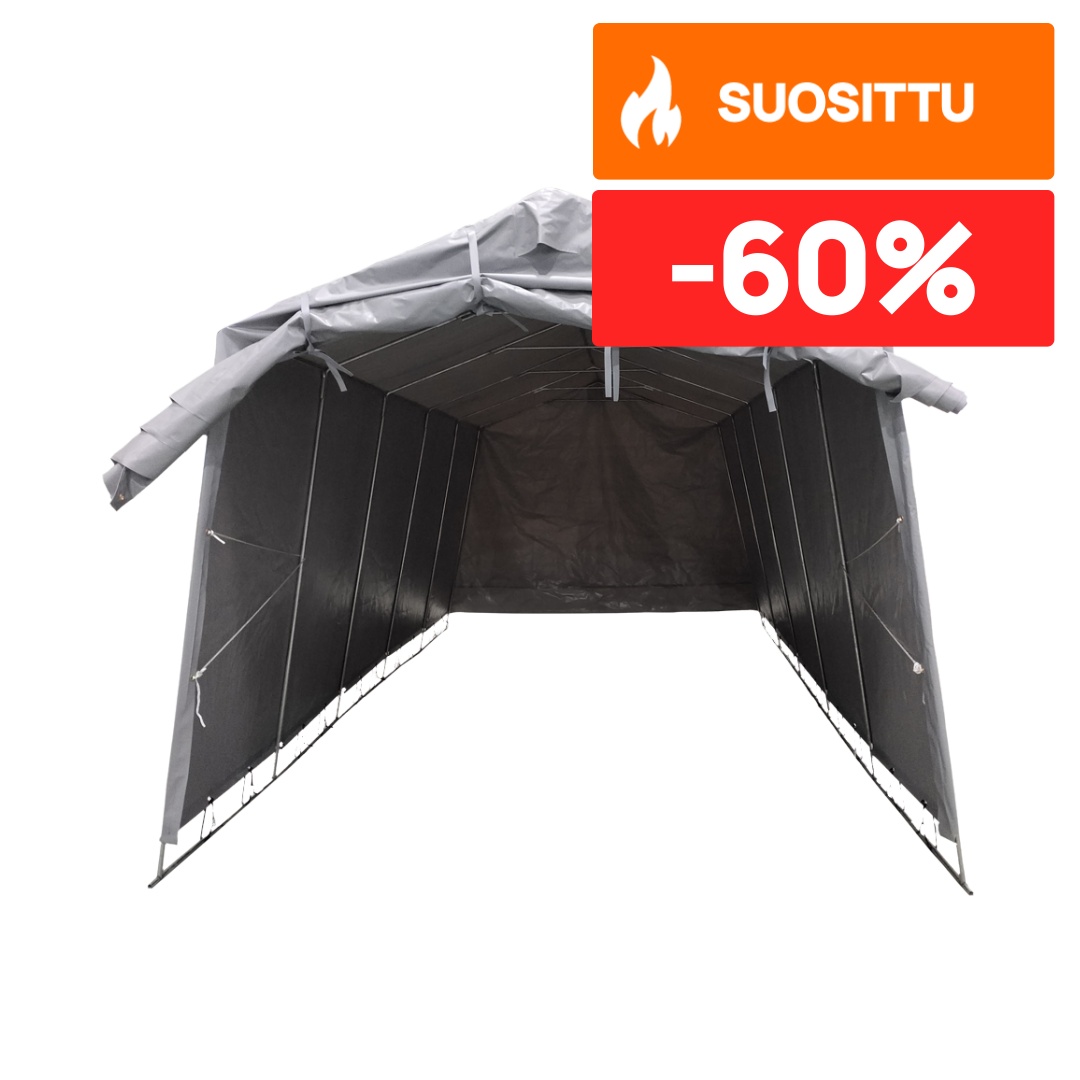 Image of Fornorth Pressutalli 3,4x7m, Vaaleanharmaa