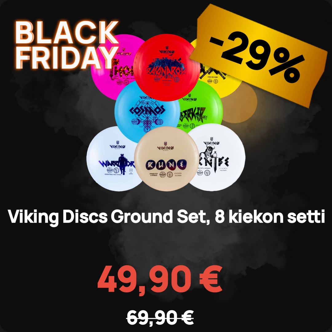Image of Viking Discs Ground Set, 8 kiekon setti