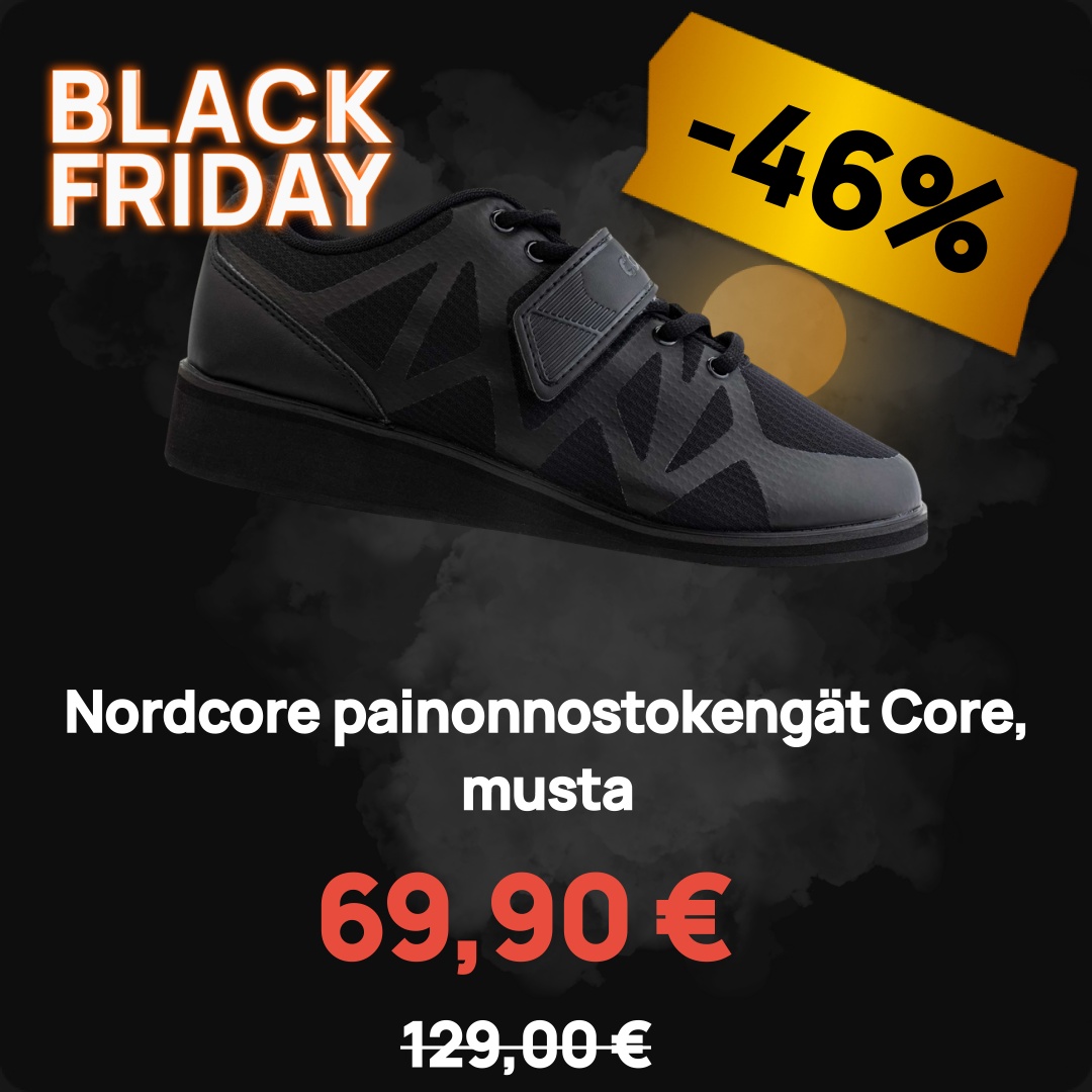 Image of Nordcore painonnostokengät Core, musta