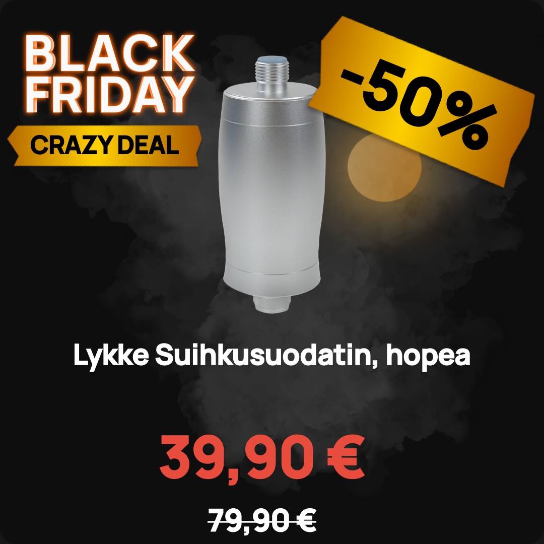 Image of Lykke Suihkusuodatin, hopea