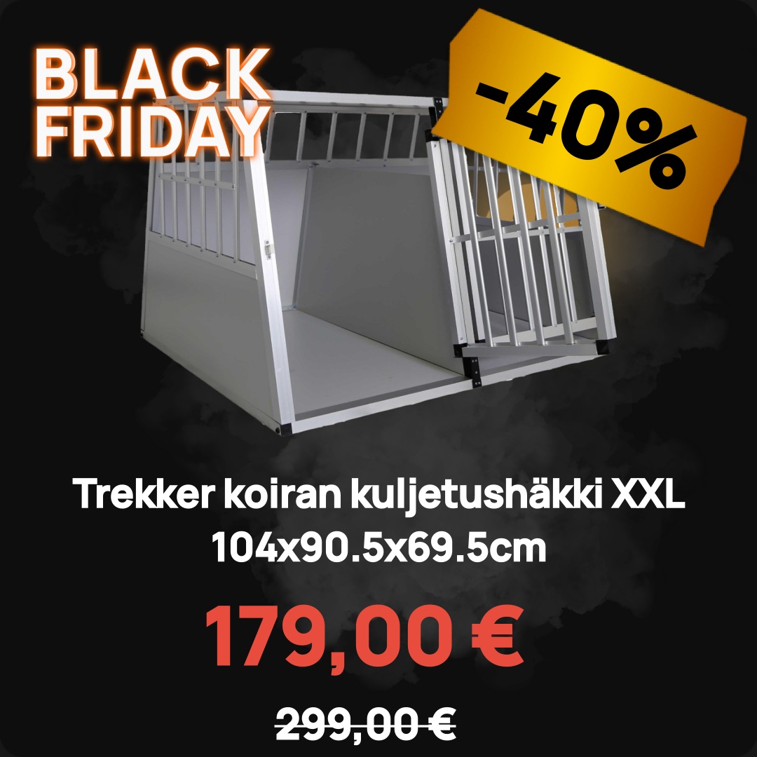 Image of Trekker koiran kuljetushäkki XXL 104x90.5x69.5cm