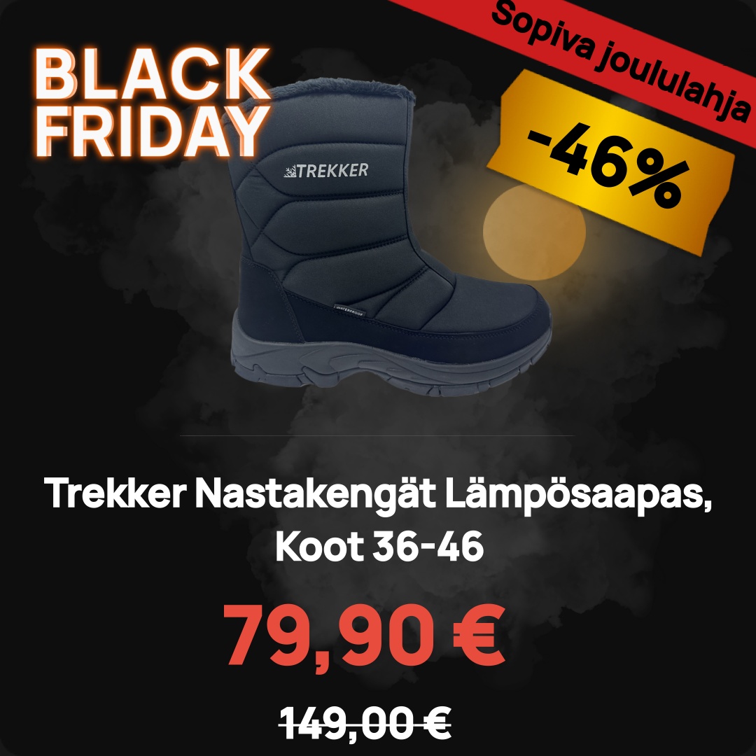 Image of Trekker Nastakengät Lämpösaapas, Koot 36-46