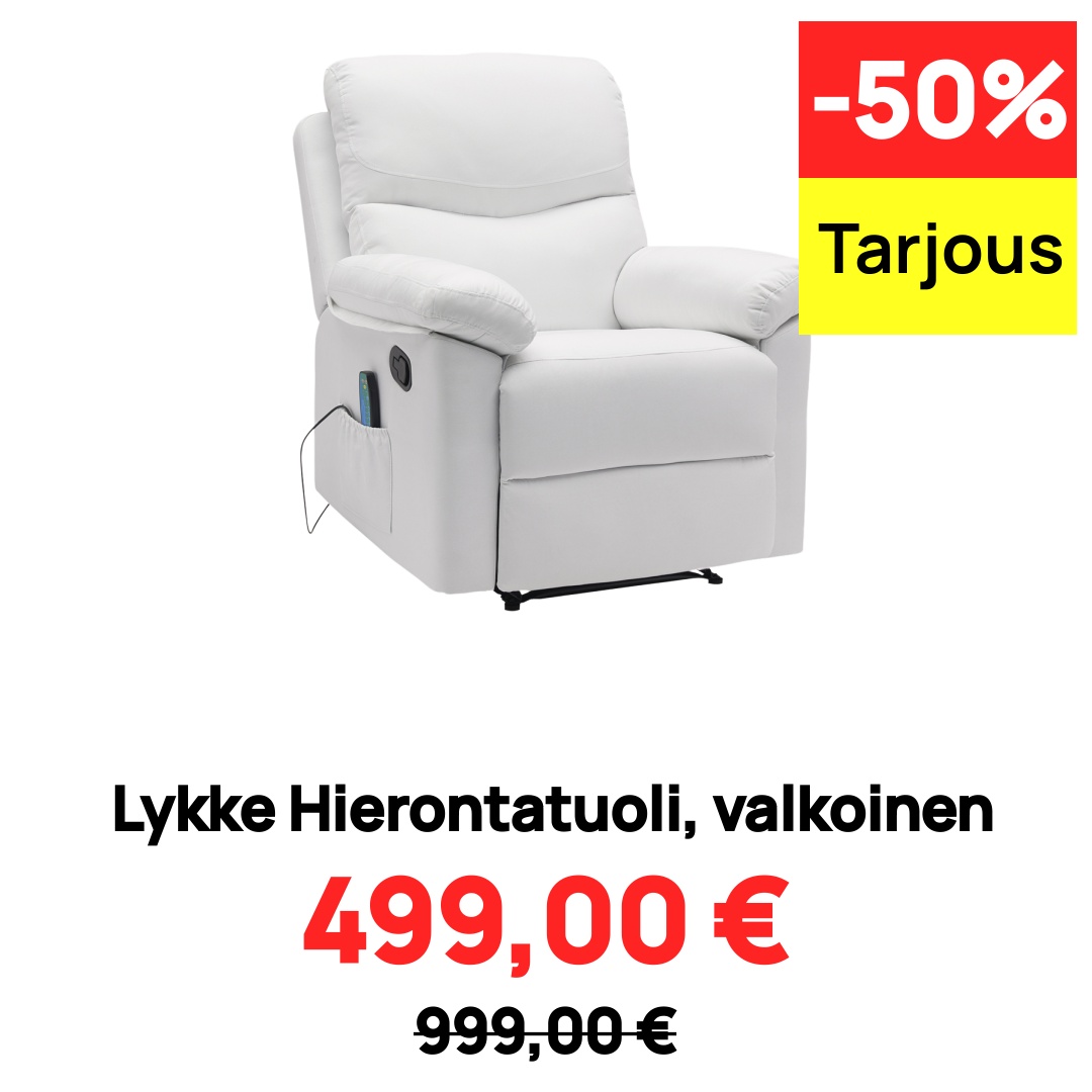 Image of Lykke Hierontatuoli, valkoinen