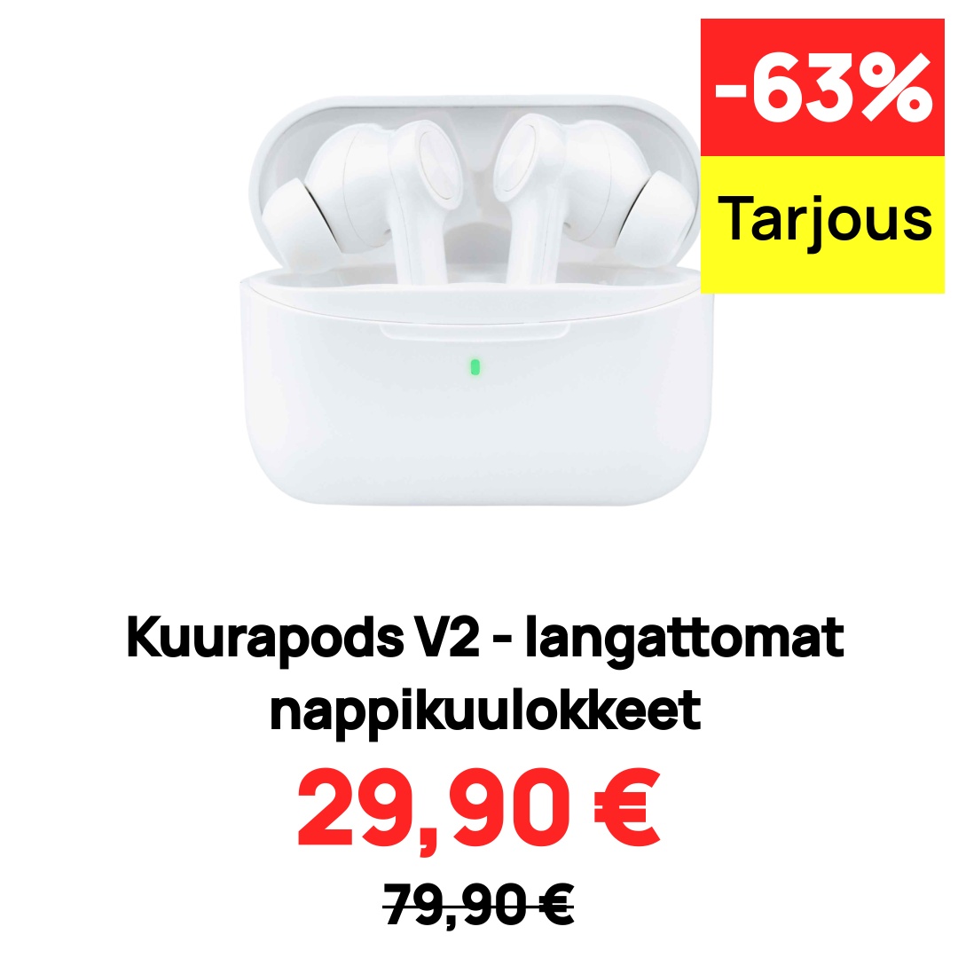 Image of Kuurapods V2 - langattomat nappikuulokkeet