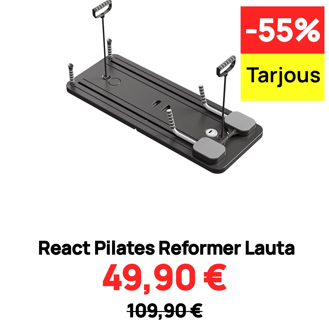 Image of React Pilates Reformer Lauta