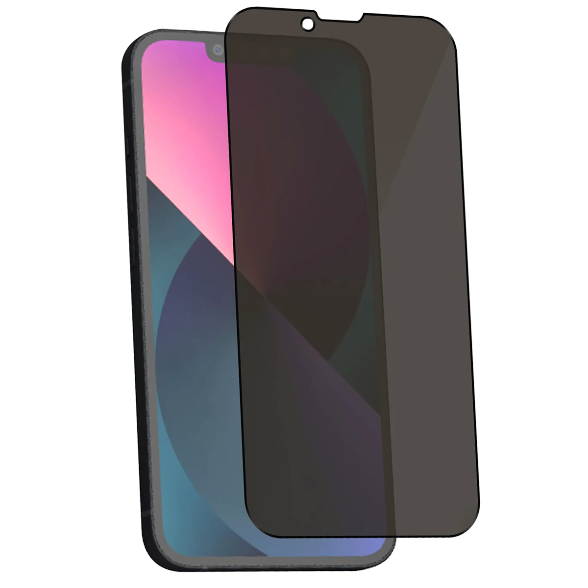 Image of Yksityisyyden Näytönsuoja 3D Armour iPhone 13 Pro, 14 ja 16e Vakoilunesto