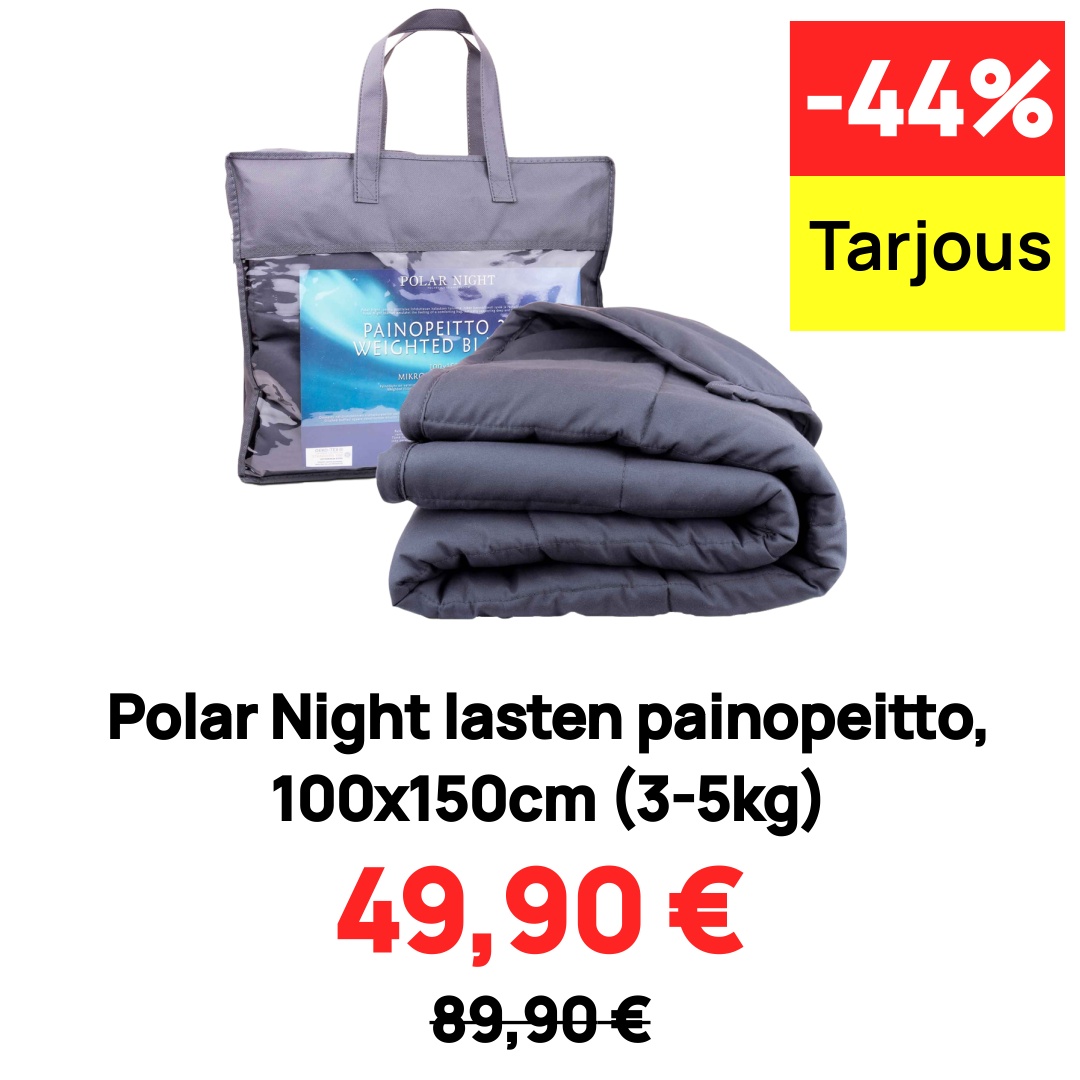 Image of Polar Night lasten painopeitto, 100x150cm (3-5kg)