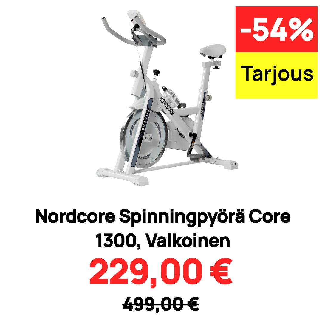 Image of Nordcore Spinningpyörä Core 1300, Valkoinen