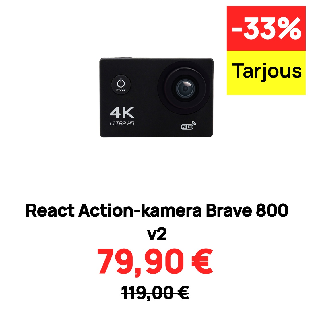 Image of React Action-kamera Brave 800 v2