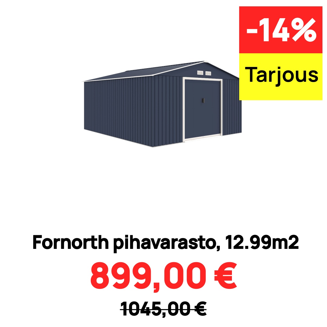 Image of Fornorth pihavarasto, 12.99m2