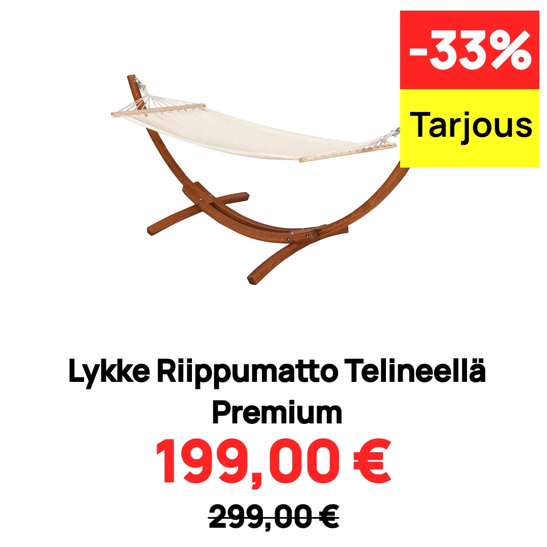 Image of Lykke Riippumatto Telineellä Premium