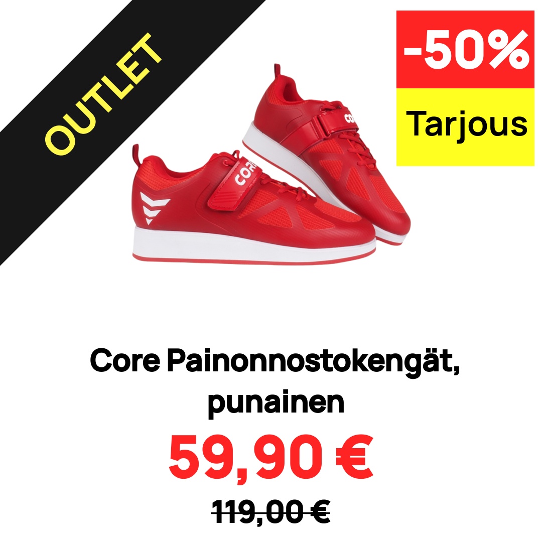 Image of Core Painonnostokengät, punainen