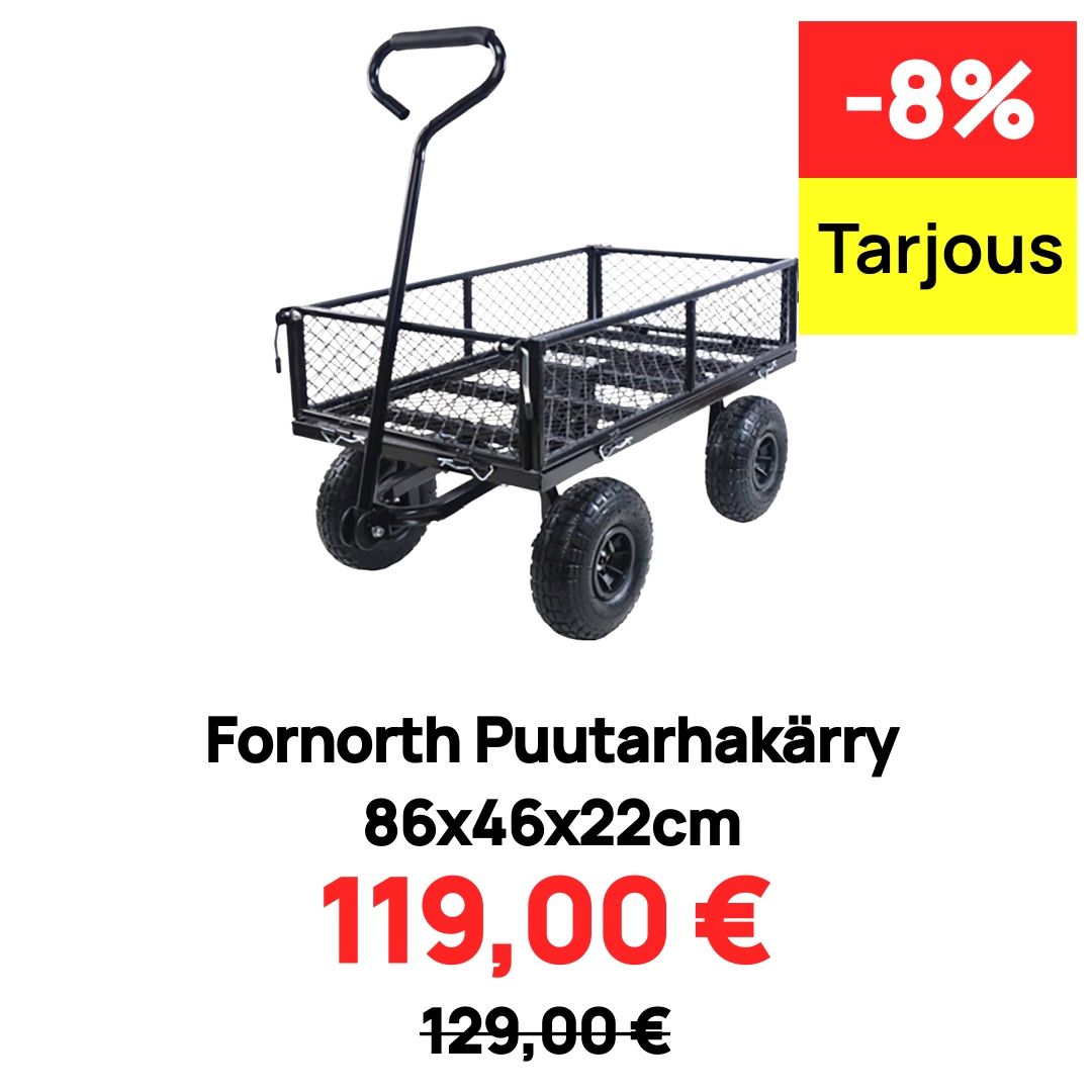 Image of Fornorth Puutarhakärry 86x46x22cm