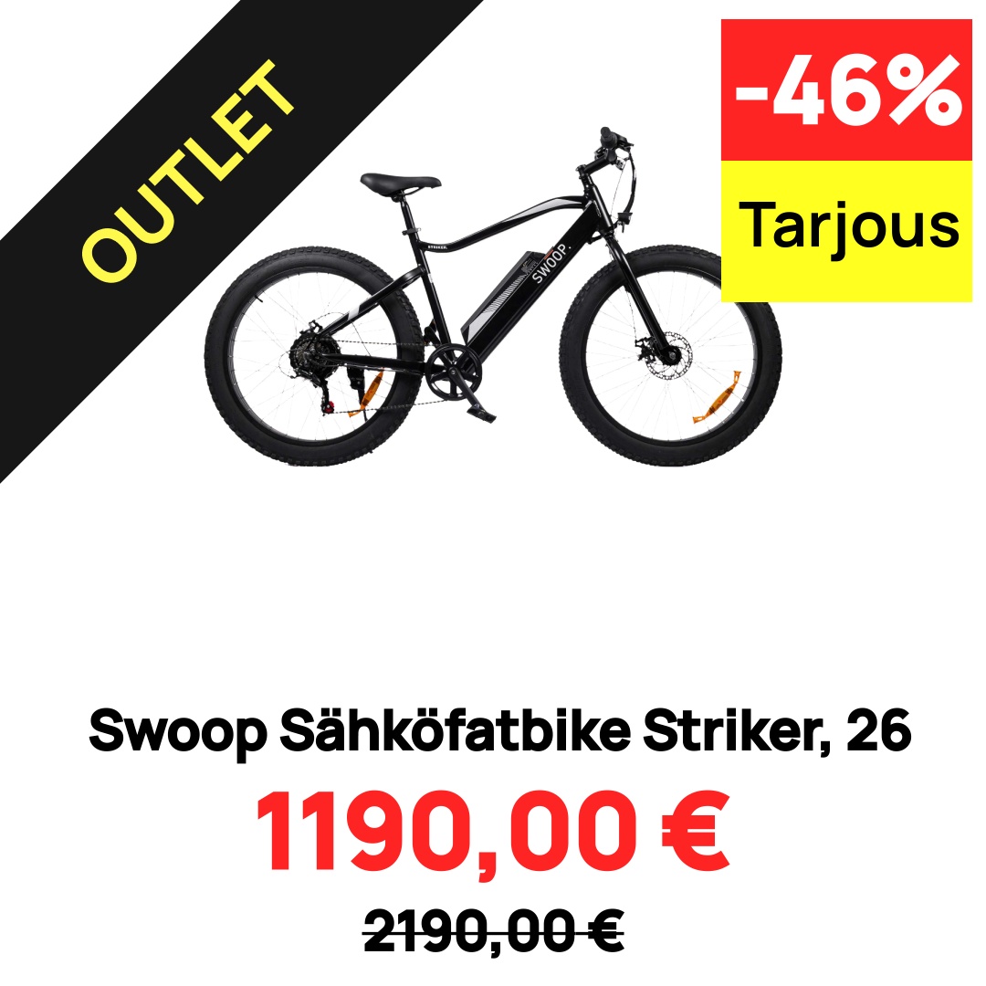 Image of Swoop Sähköfatbike Striker, 26"