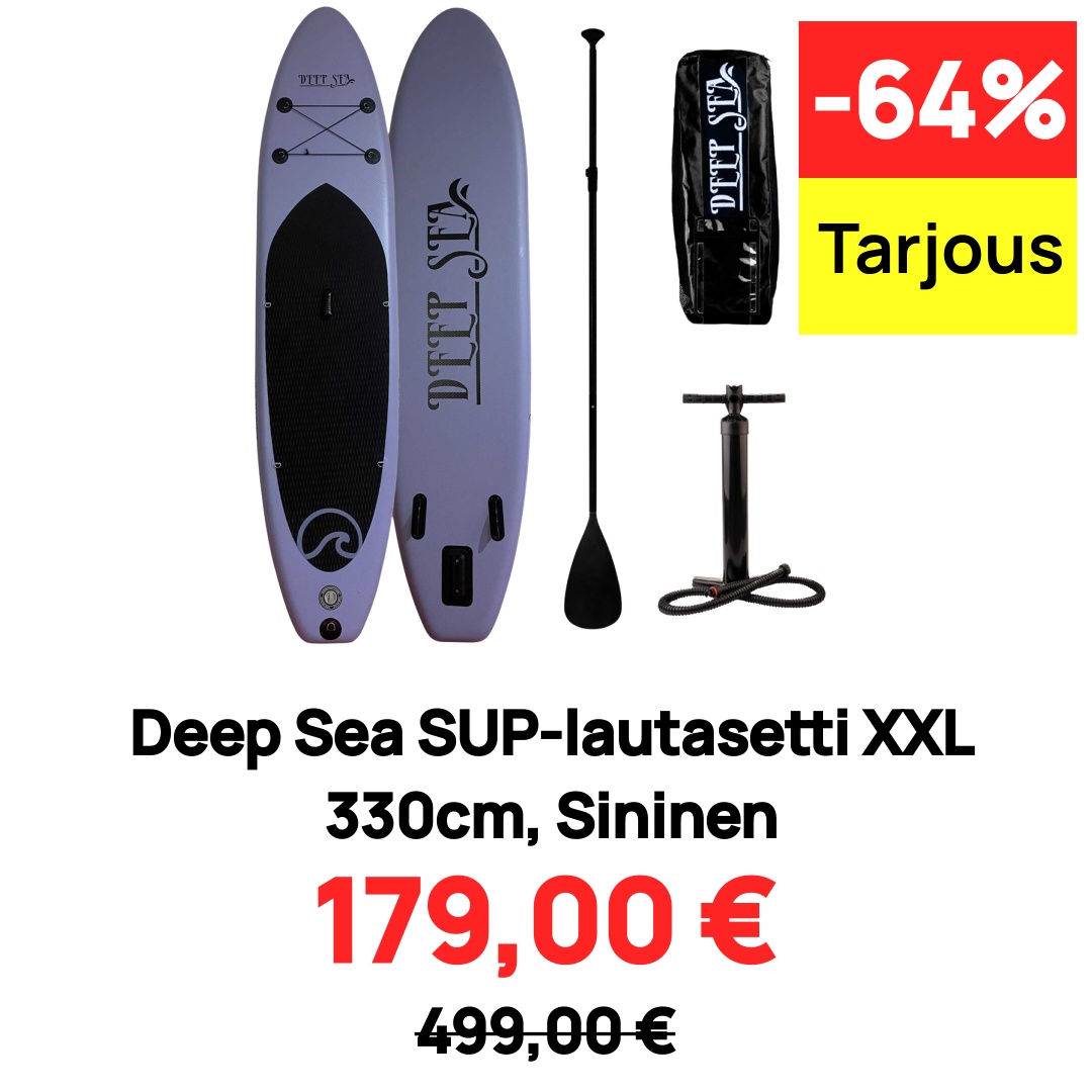 Image of Deep Sea SUP-lautasetti XXL 330cm, Sininen