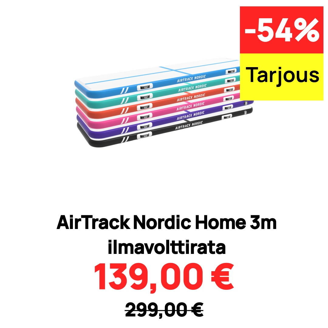 Image of AirTrack Nordic Home 3m ilmavolttirata