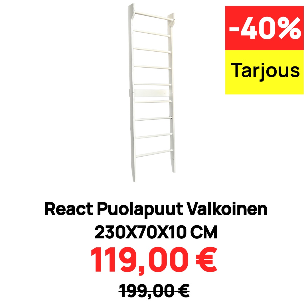 Image of React Puolapuut Valkoinen 230X70X10 CM