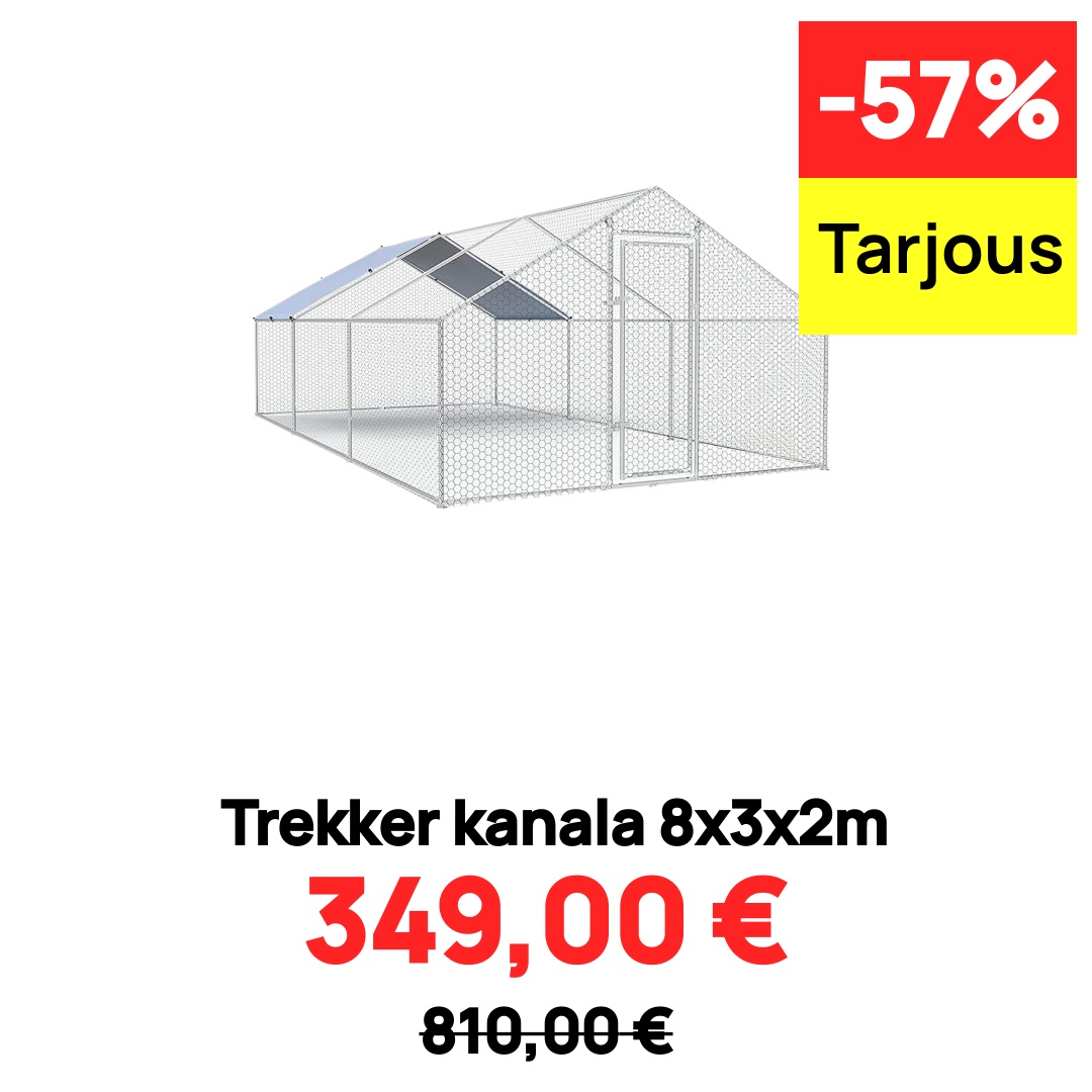 Image of Trekker kanala 8x3x2m