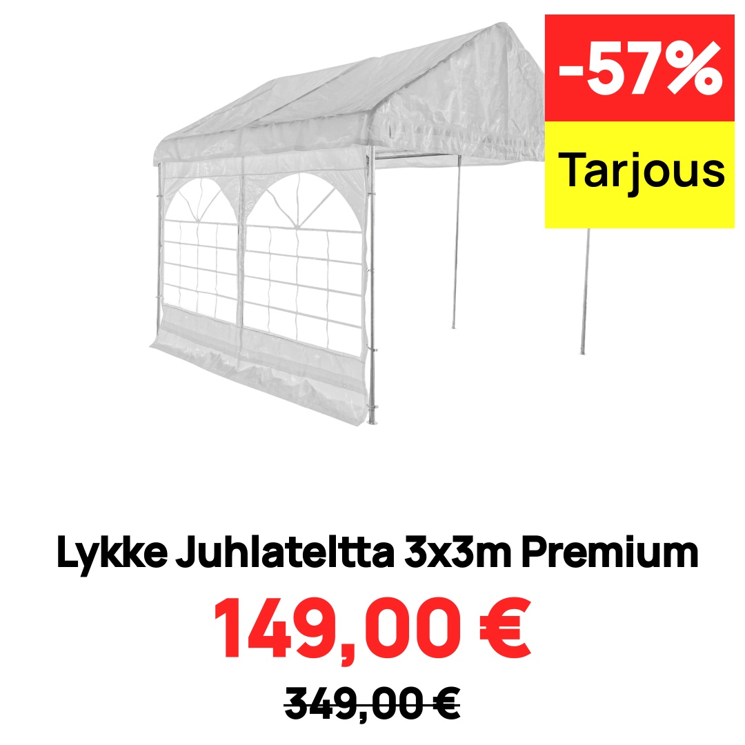 Image of Lykke Juhlateltta 3x3m Premium