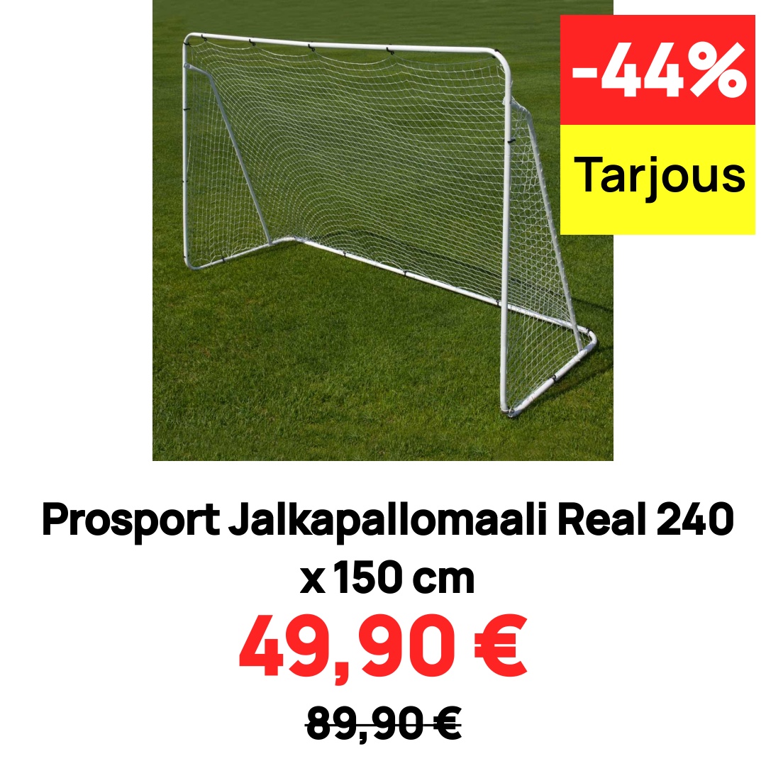 Image of Prosport Jalkapallomaali Real 240 x 150 cm