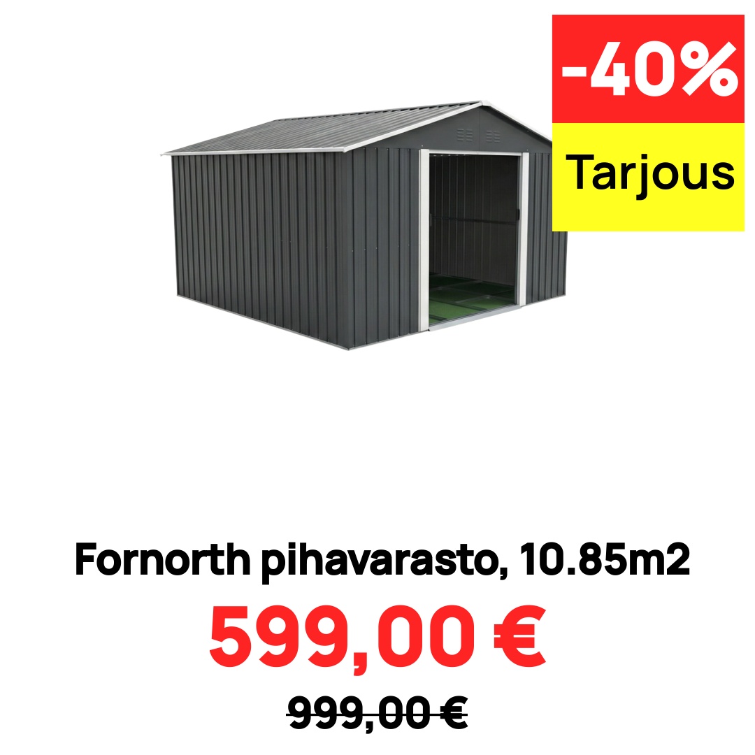 Image of Fornorth pihavarasto, 10.85m2