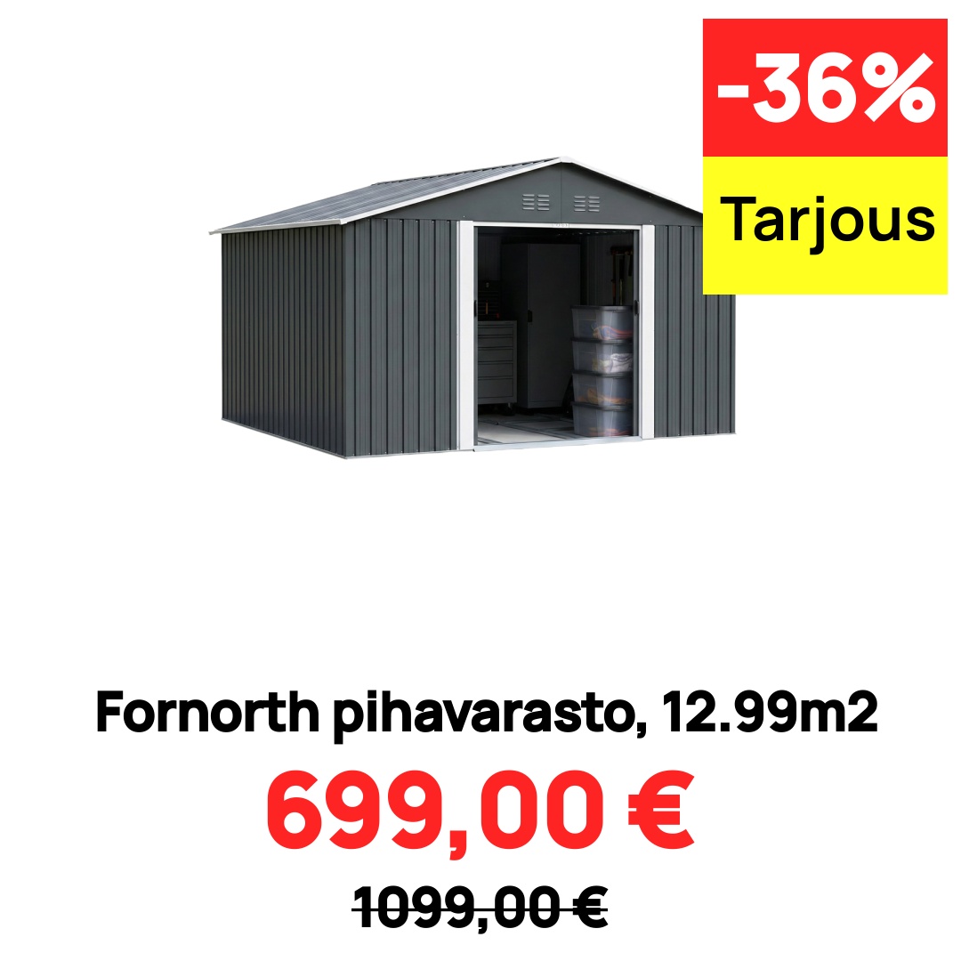 Image of Fornorth pihavarasto, 12.99m2