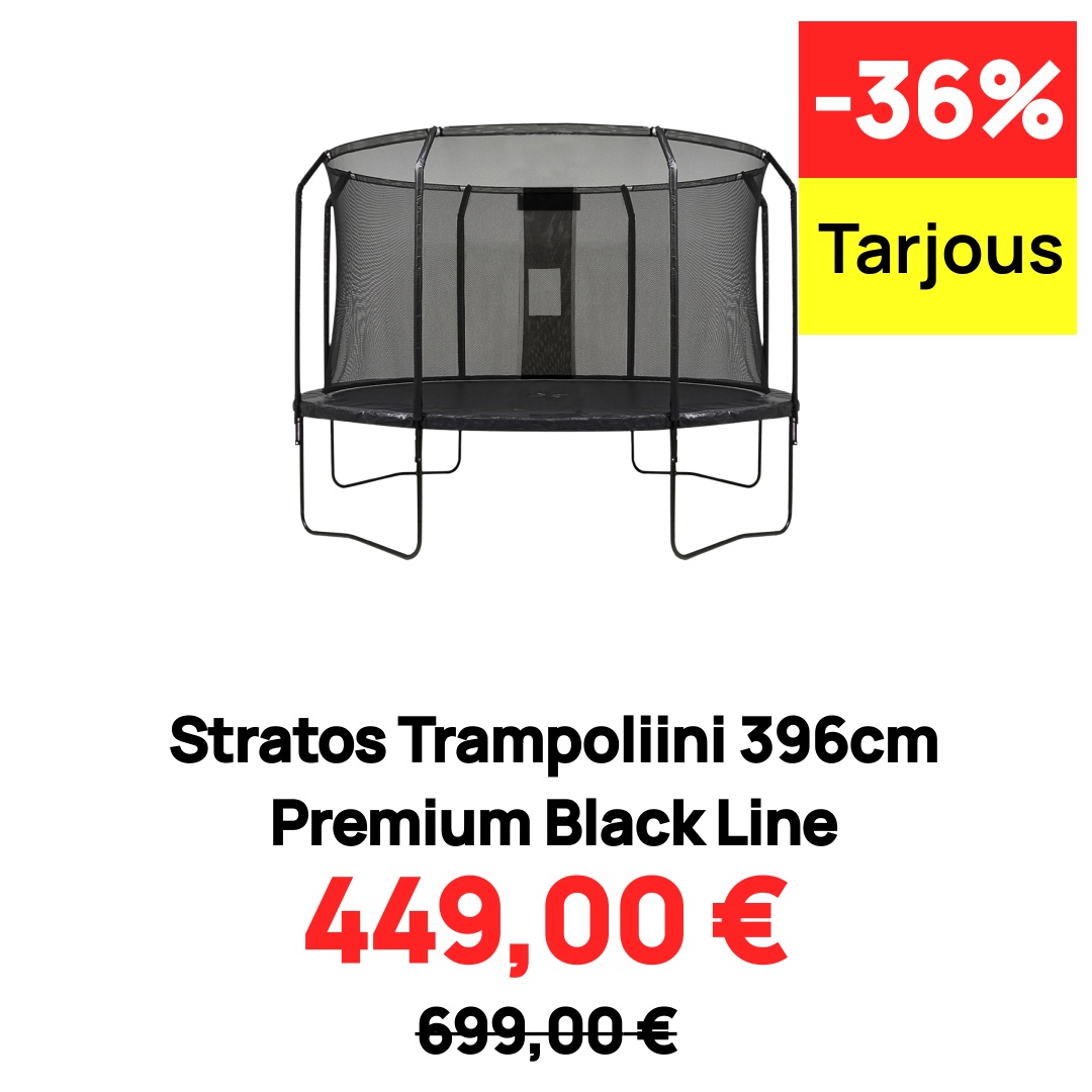 Image of Stratos Trampoliini 396cm Premium Black Line