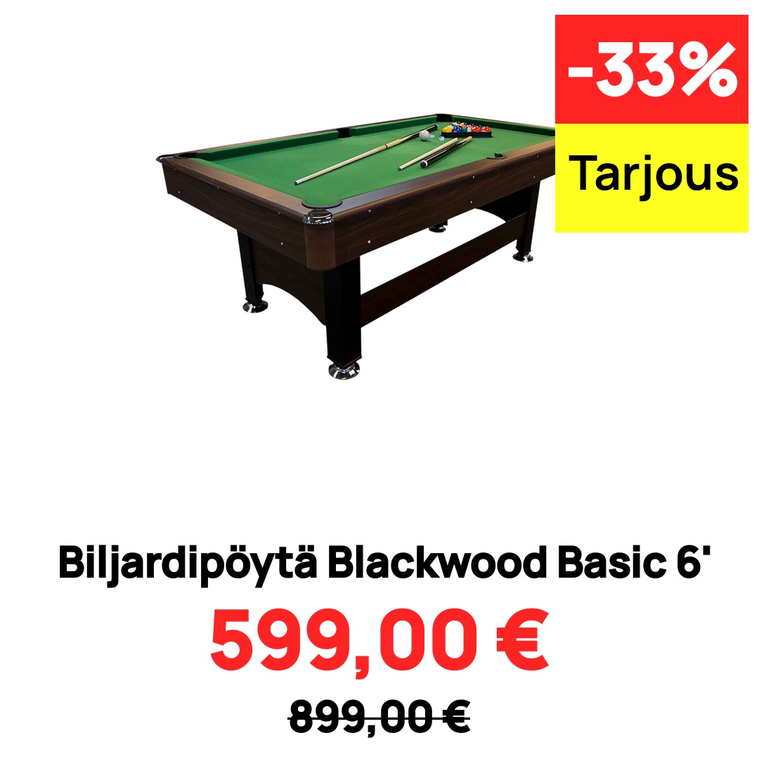Image of Biljardipöytä Blackwood Basic 6'