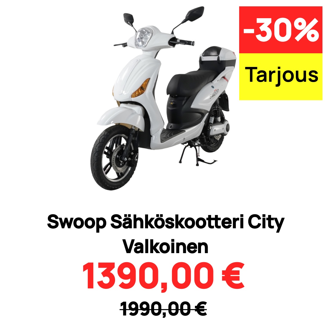 Image of Swoop Sähköskootteri City Valkoinen