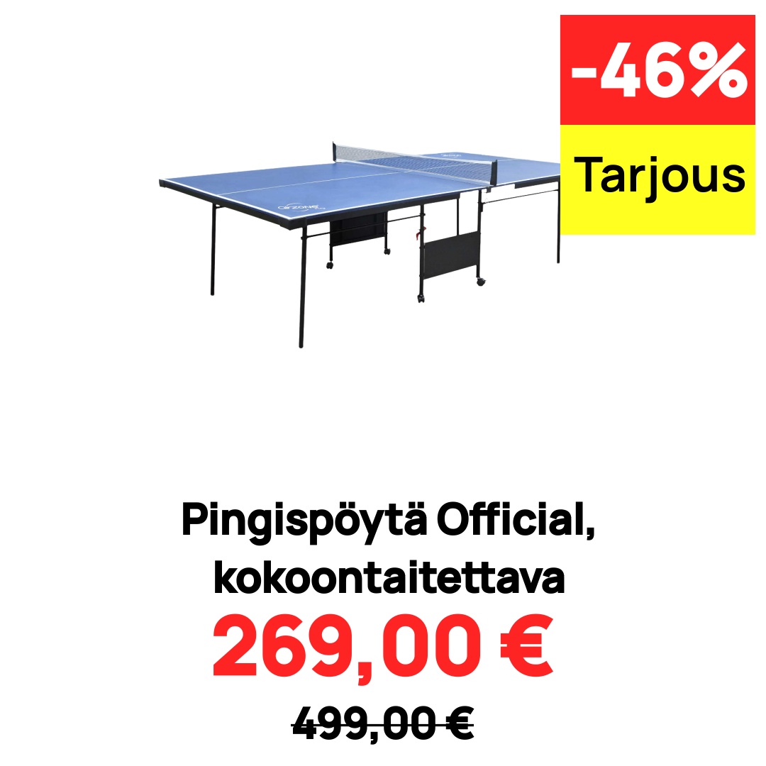 Image of Pingispöytä Official, kokoontaitettava