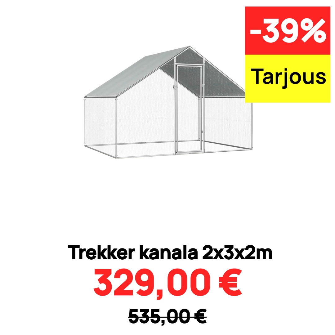 Image of Trekker kanala 2x3x2m