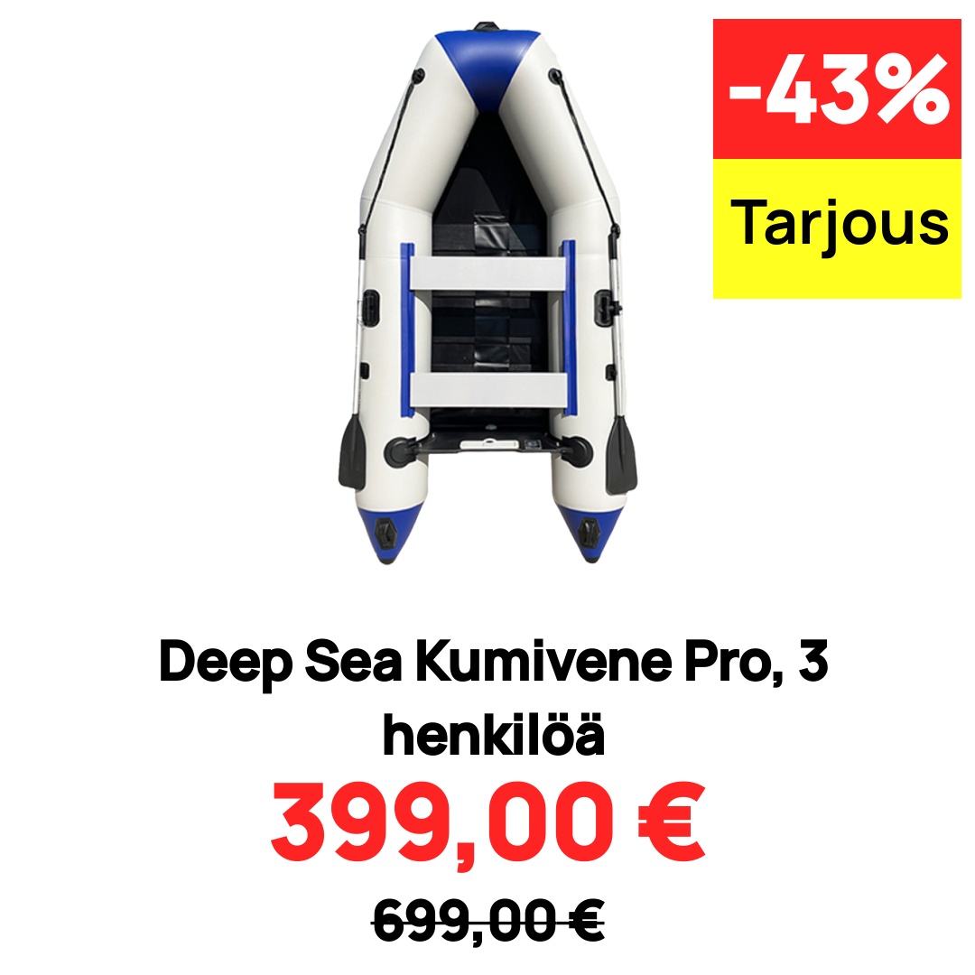 Image of Deep Sea Kumivene Pro, 3 henkilöä