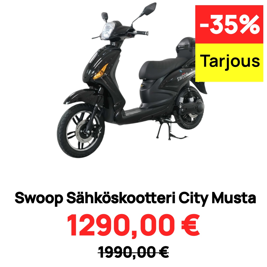 Image of Swoop Sähköskootteri City Musta