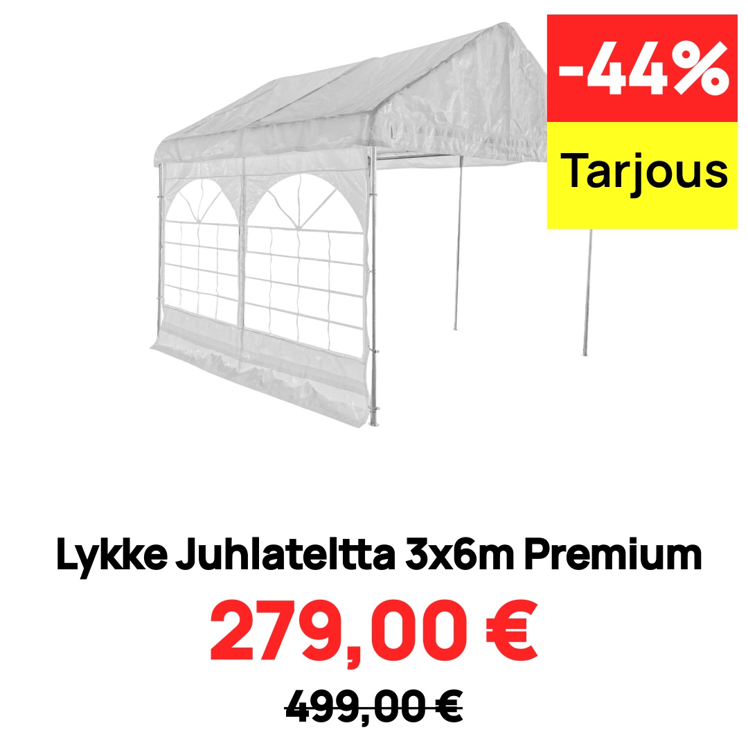 Image of Lykke Juhlateltta 3x6m Premium