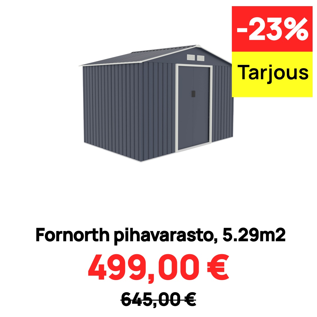 Image of Fornorth pihavarasto, 5.29m2